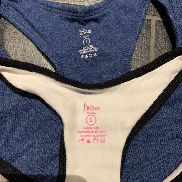 Flirtitude Ribbed Front Knot Bralette Bundle - Picture 6 of 7